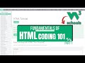 HTML Coding 101: 01 Introduction to HTML - Master the Basics with W3Schools HTML Tutorial