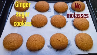 Yiga okufumba crunchy ginger cookies without molasses. #explained #biscuit #cookies #snacks