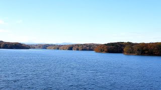 狭山湖の全景