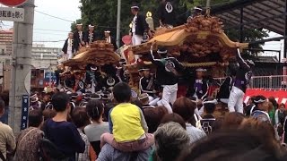 2014年10月5日　泉大津だんじり祭り【濱八町】  試験曳き