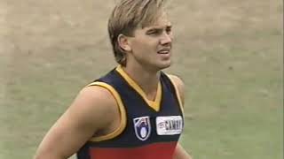 1993 Round 1 Richmond Vs Adelaide at the MCG AFL Today 11 mins of replay from the 1st qtr