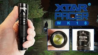 XTAR PACER WK18 - 1000 lumens EDC Flashlight review