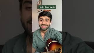 Hello Rammante | Acoustic Cover | Karthik Malyala #HelloRammante #Orange #KarthikMalyala