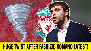 Fabrizio Romano Provides SHOCK Liverpool Transfer News As HUGE TWIST Emerges!