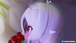 3dアニメ】プリコネコッコロ,6月の花嫁,可愛い癒し🐰3d