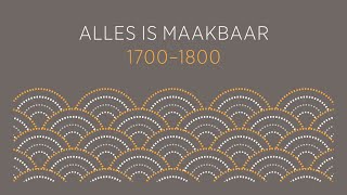 Alles is maakbaar (1700-1800) - Leestips van Vlogboek bij Kern Nederlands