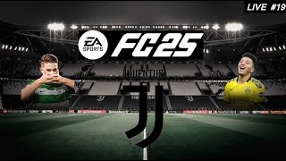 EA Sports FC 25 Modo Carreira (Juventus) - Ganhei tudo na minha Despedida da Juventus? LIVE #19