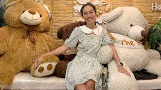 Enjoy Review สวนนม รังสิต คลอง 3 ร้านอาหารฟิวชัน Fusion บรรยากาศดี หมีน่ารัก เครื่องดื่ม ขนมหลากหลาย