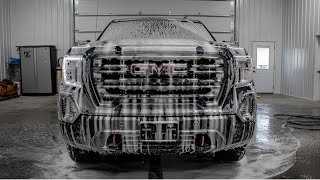 GMC Sierra AT4 gets Washed and Ceramic Coating