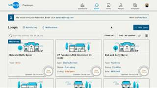 How to create your first loop (transaction)