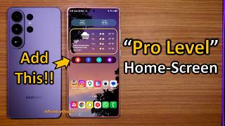 The Most USEFUL And FUNCTIONAL Home-Screen You Can Have On Your S26 Ultra!!