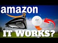 NEW Amazon Golf Tee's... STOP Slices & GAIN Driver Distance!?