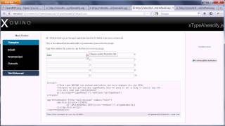 OpenNTF Project: xTypeAheadify.js