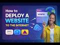 How To Deploy a Website to the Internet (GitHub + Netlify) | Beginner Tutorial