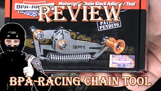 BPA Racing Chain Slack Adjustment Tool Quick Review