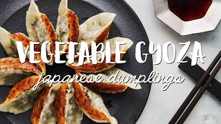 BEST Vegetable Gyoza (野菜餃子) Japanese Dumplings