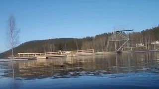 Avantouinti - Swimming in Finland in March