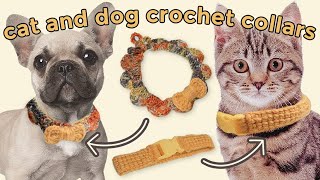 Pet collars idea tutorial | 2 Patterns | DIY