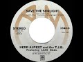 1974 herb alpert tjb with lani hall save the sunlight