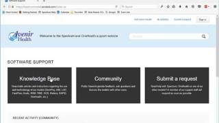 Getting help from Spectrum's Support Site