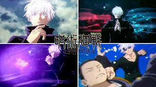 【呪術廻戦 戦華双乱】五条悟全モーション・覚醒技・共連撃集【Jujutsu Kaisen Cursed Clash】 Gojo All Attacks