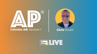 AP Calculus AB: Review Session 1 | TPR Live | The Princeton Review