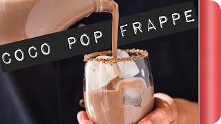 Coco Pops Cereal Milk Frappé #Ad