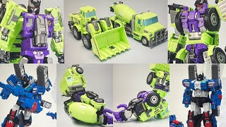 New transformers devastator combiner revealed Masterpiece scale figures new images. Tfcon Toronto MP