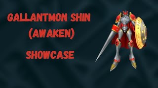 Gallantmon Shin Showcase Digimon Masters Online