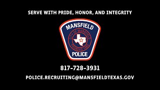 2025 Mansfield Police Recruitment