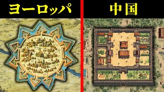 なぜヨーロッパと中国の要塞の形はこんなにも違うのか？【歴史解説】