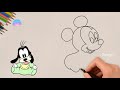 【零基礎學繪畫】怎樣畫可愛的小米奇，how to draw mickey，一步步教你學畫畫【dandy.d】