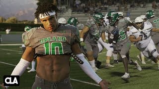 JUSTIN FLOWE 3 FORCED FUMBLES! Upland vs Central Catholic HS Football Highlights 2019