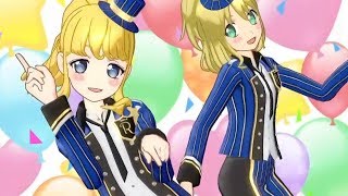 ［CENSORED］プリパラ ずっトモ！アイドルペアモード「Twin mirror♥compact」［レオナダンプリブルーコーデ］2018-01-20 23:47