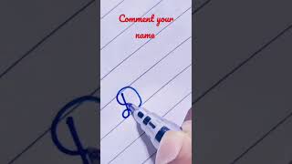 how to write Dev in cursive. neat and clean handwriting.#calligraphy . #shorts