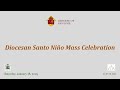 diocesan santo niño mass celebration