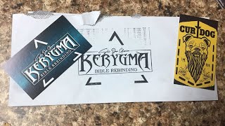 KERYGMA Bible Rebinding unboxing and review