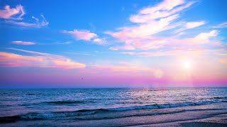 Beautiful Relaxing Piano Music and Ocean Wave Sounds for Sleeping and Stress Relief