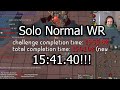 ToA Solo 150 WR 15:41.40 (overall time) !!!