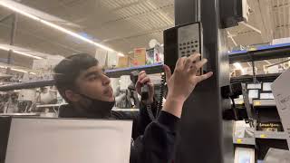 Walmart Intercom Prank Fail
