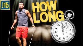 How Long Should You Jump Rope To Lose Weight?