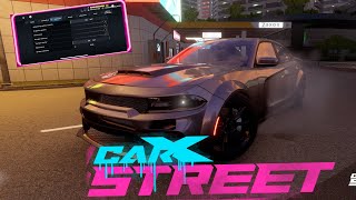 CarX street best settings to boost gaming on iPhone X, 11⚙️(Dodge charger gameplay)