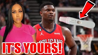 CRAZY Adult Star Moriah Mills says she is PREGNANT with Pelicans player Zion Williamson's BABY!