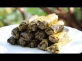 LEBANESE VEGETARIAN STUFFED GRAPE LEAVES (WARAK ENAB BI ZEIT)