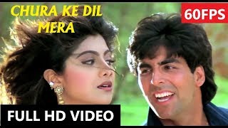 [60FPS] Chura Ke Dil Mera Full HD Video Song | Main Khiladi Tu Anari | Akshay Kumar, Shilpa Shetty