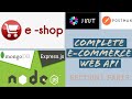 Section1: Preparing the API Server | Part3: Structuring Routes,Schemas || E-Commerce Web API Node.js