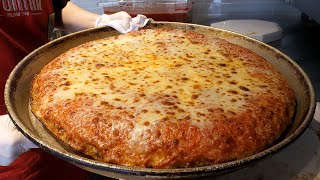이탈리안 더블 치즈 피자 / Italian double cheese pizza - korean street food