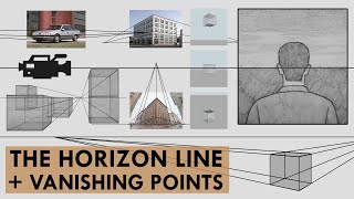 The Horizon Line & Vanishing Points EXPLAINED - In Depth Beginner Guide