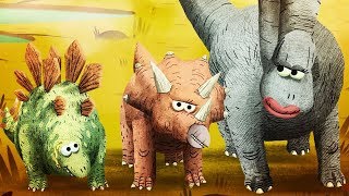 StoryBots Dinosaur Songs | Apatosaurus, Triceratops, Tyrannosaurus Rex, Velociraptor and Stegosaurus