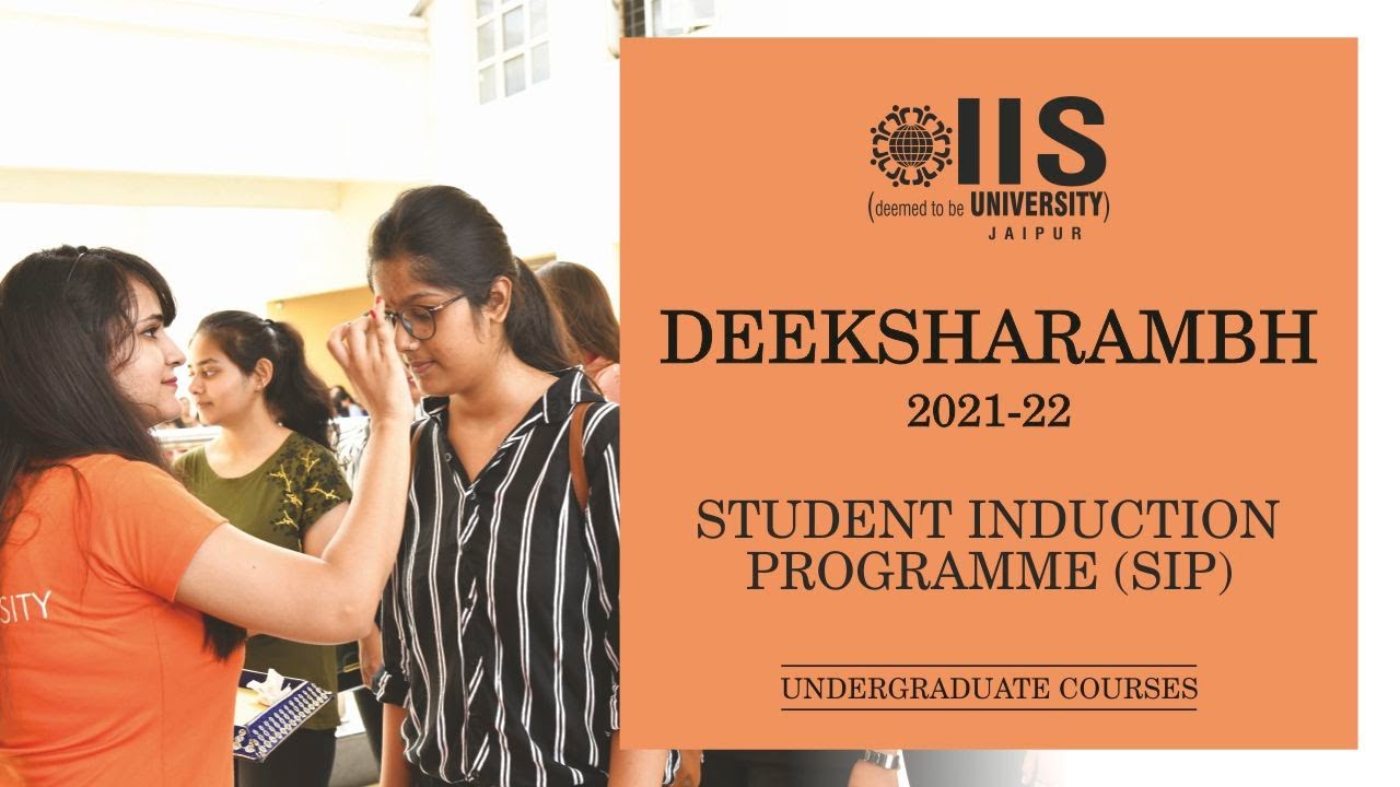 Student Induction Programme 2021 22 Day4 Youtube